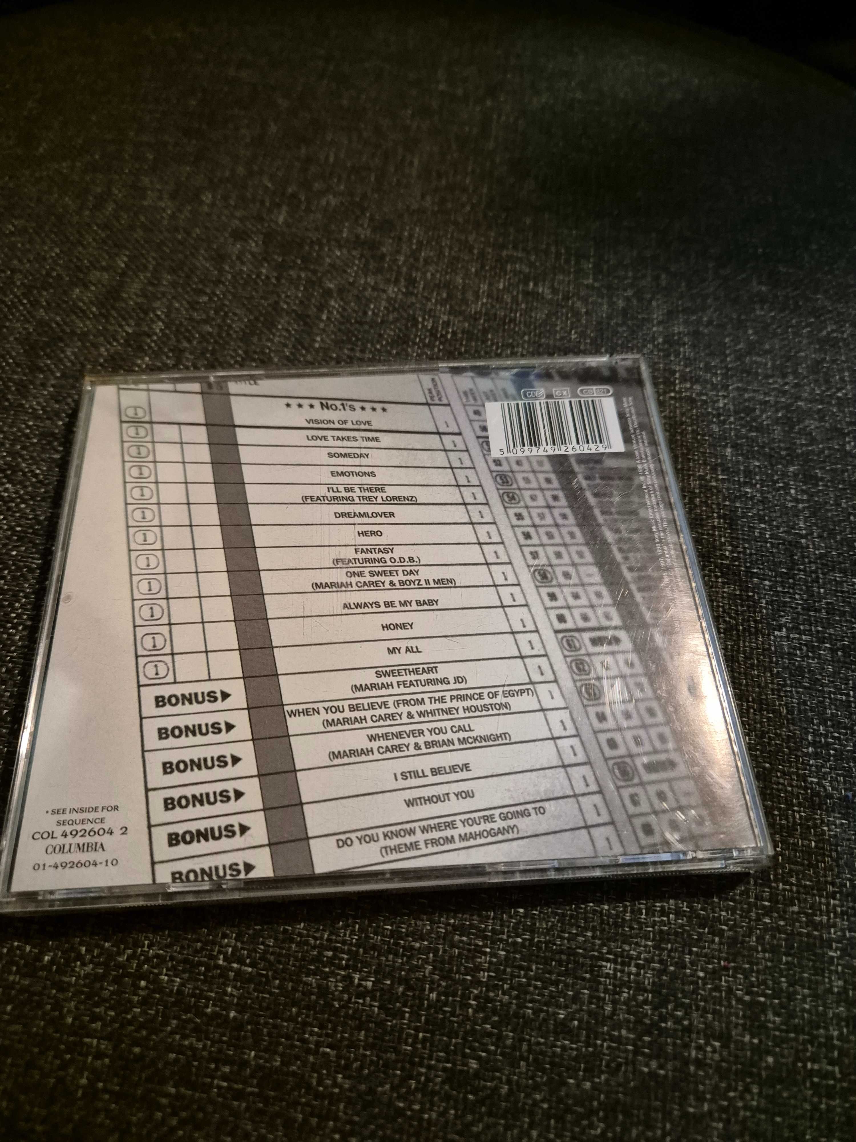 1#'s - Mariah płyta CD używana