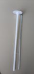 Kołki do styropianu z trzpieniem metalowym 36 cm. 50 sztuk