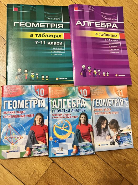 Англійська МНТ алгебра геометрія історія український