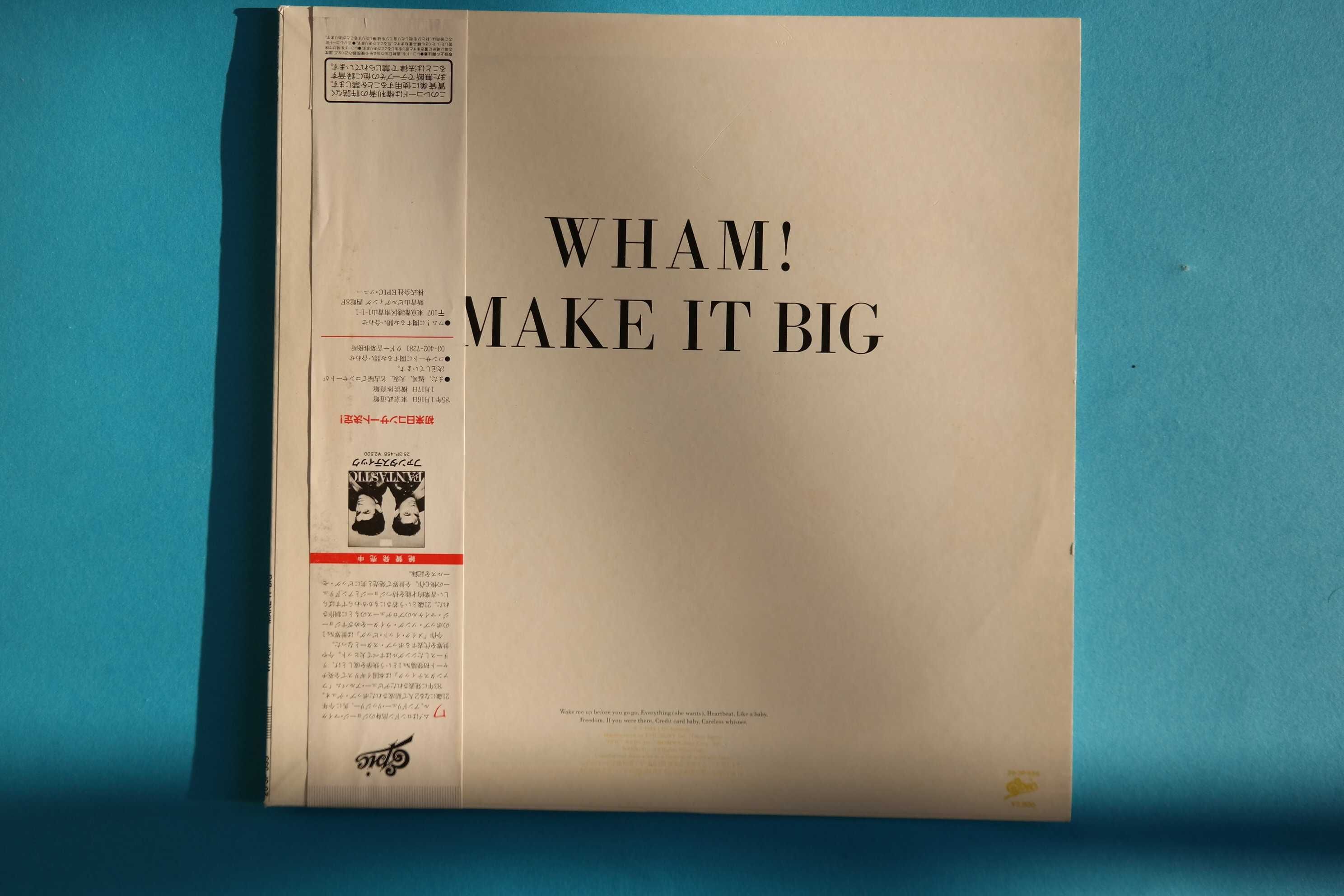 Płyta winylowa Wham Make it Big LP JAPAN 1984 George Michael