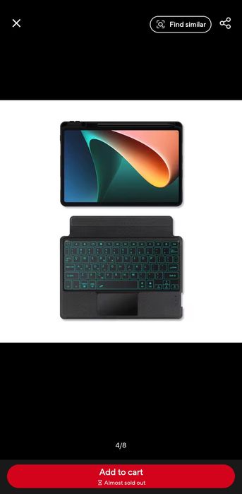 Чохол Клавіатура Xiaomi pad 5