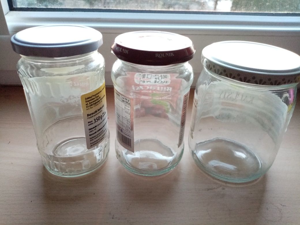 Słoje 540ml, 370ml
