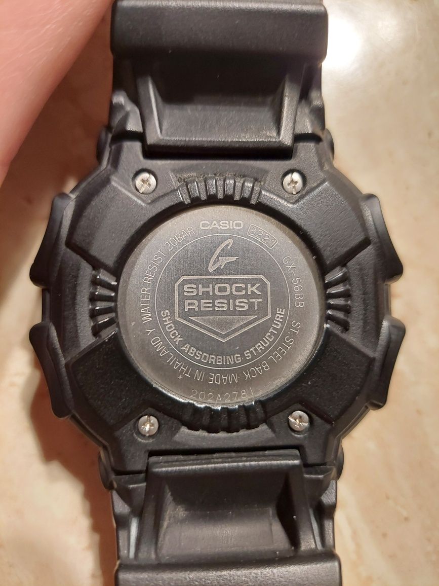 Zegarek Casio G-SHOCK GX-56BB-1ER 20BAR KING