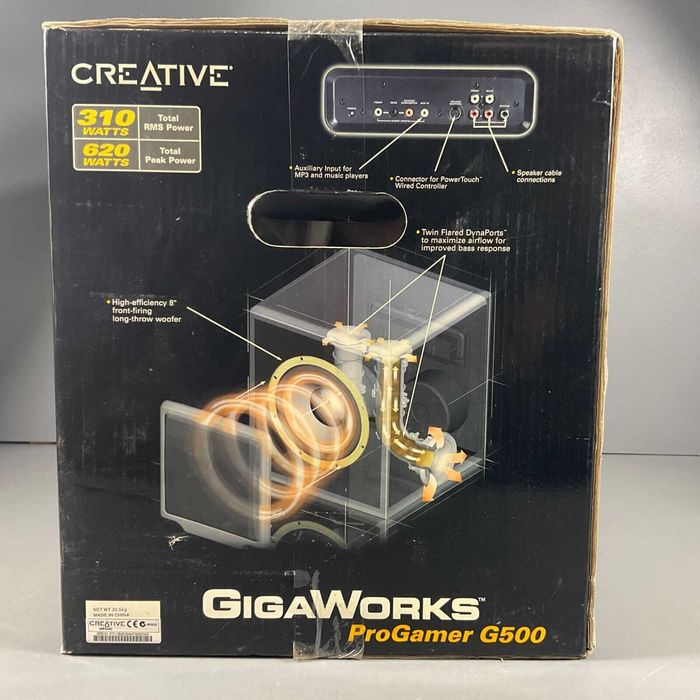 Creative Gigaworks ProGamer G500 5.1 Speaker System 310 Watts   НОВЫЙ