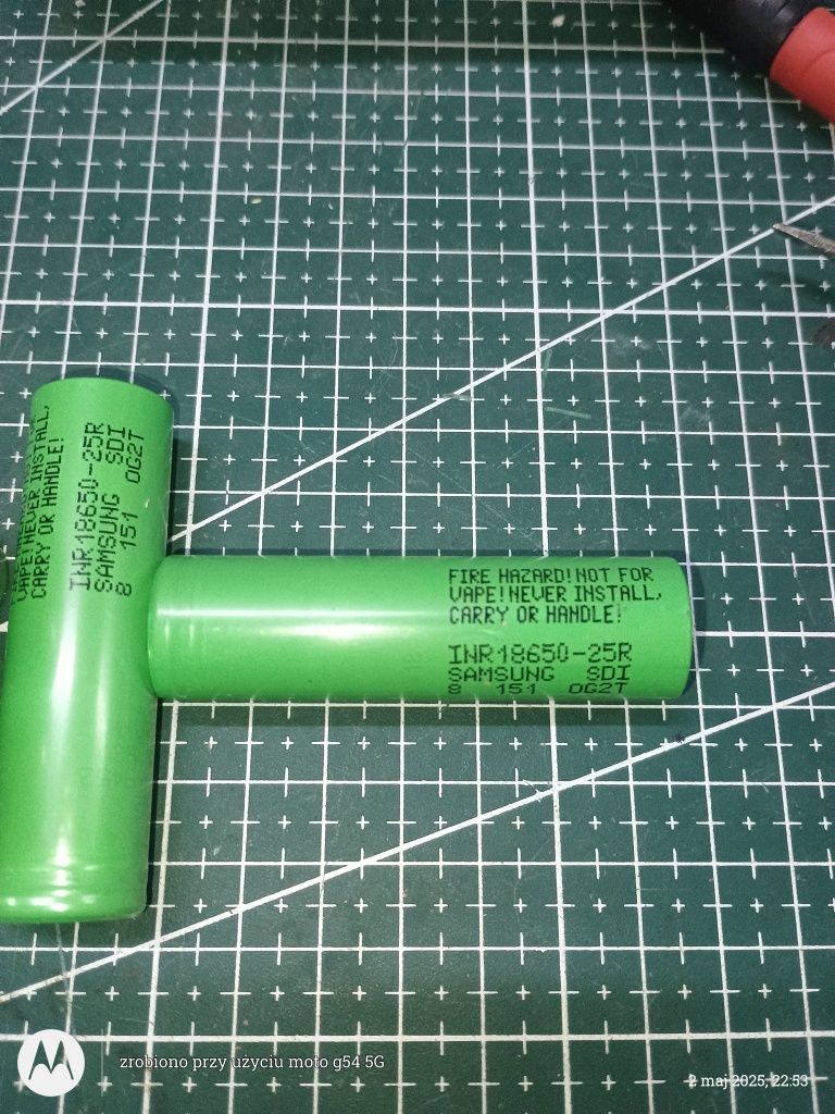 Ogniwa Samsung 25R  18 650  2500mAh 20A