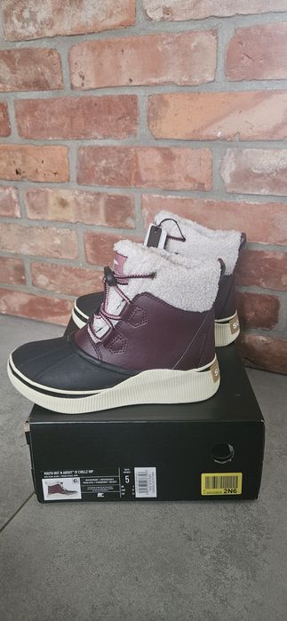 Nowe kozaki śniegowce damskie 37 dla dziewczynki sorel