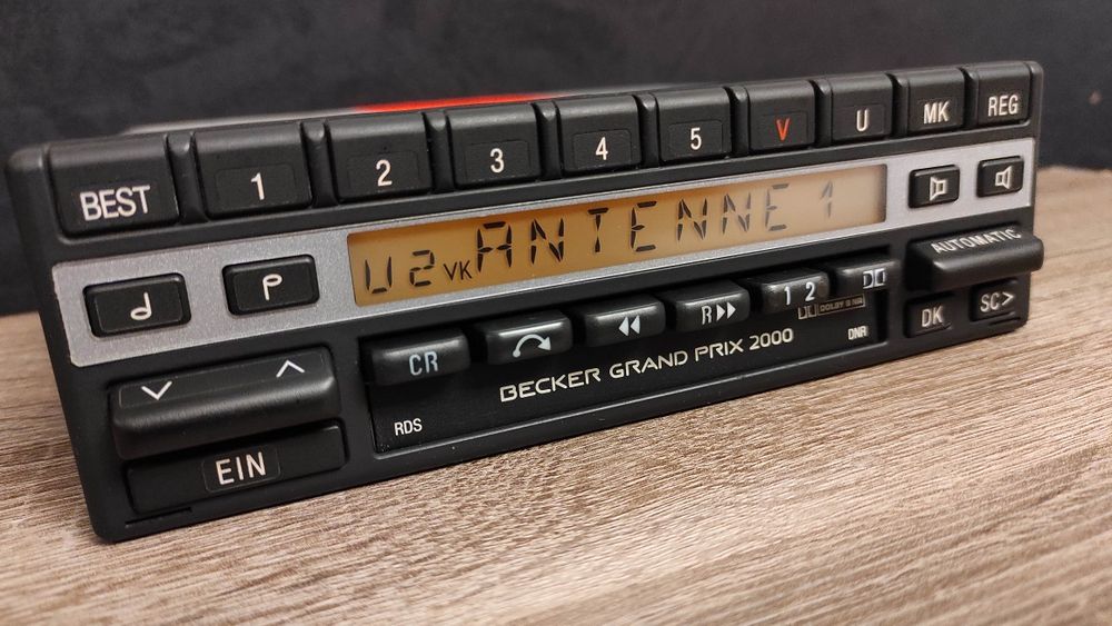 Radio Becker Grand Prix 2000 MERCEDES R107 W126 W201 R129 W140 W124 W1