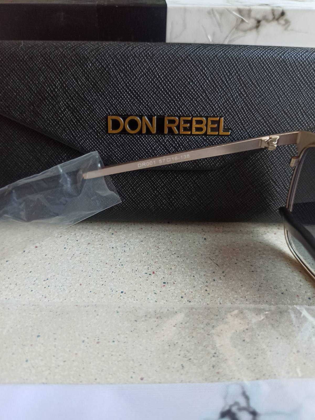 Новые оригинал солнцезащитные очки DON REBEL Wayfarer Polarized бренд