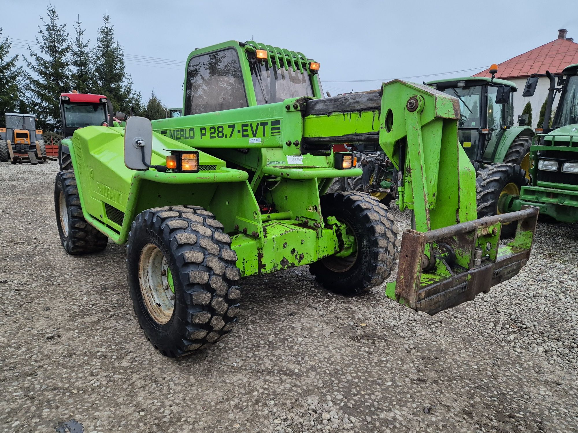 Merlo P 28,7 EVT.  Widły do palet. Okazja.