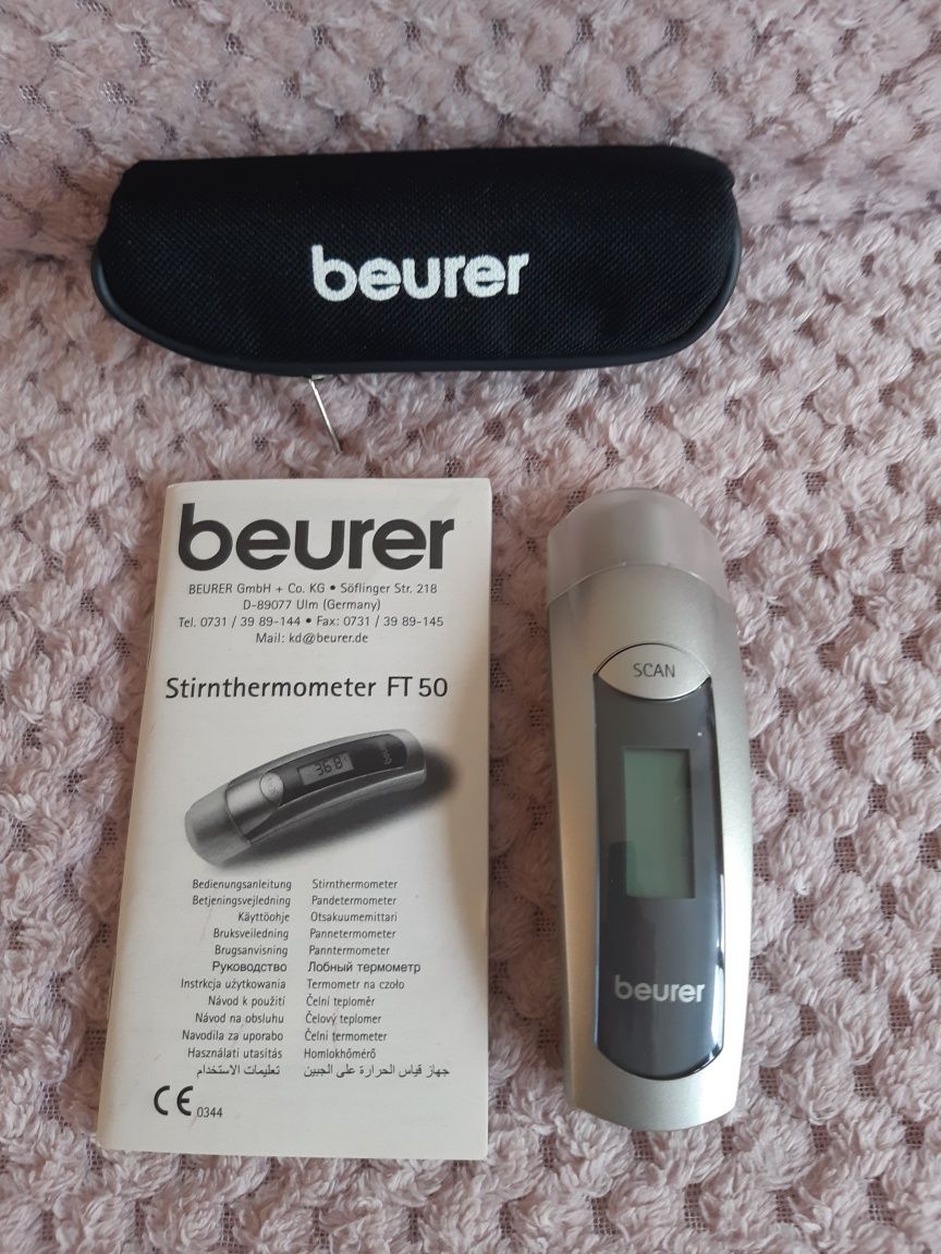 Termometr Beuer do pomiaru temperatury na skroni