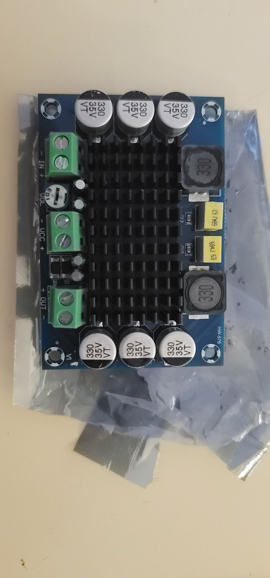 HW-576 100W Mono Digital Amplifier TPA3116D2 Card 12V-26V Chip Digital