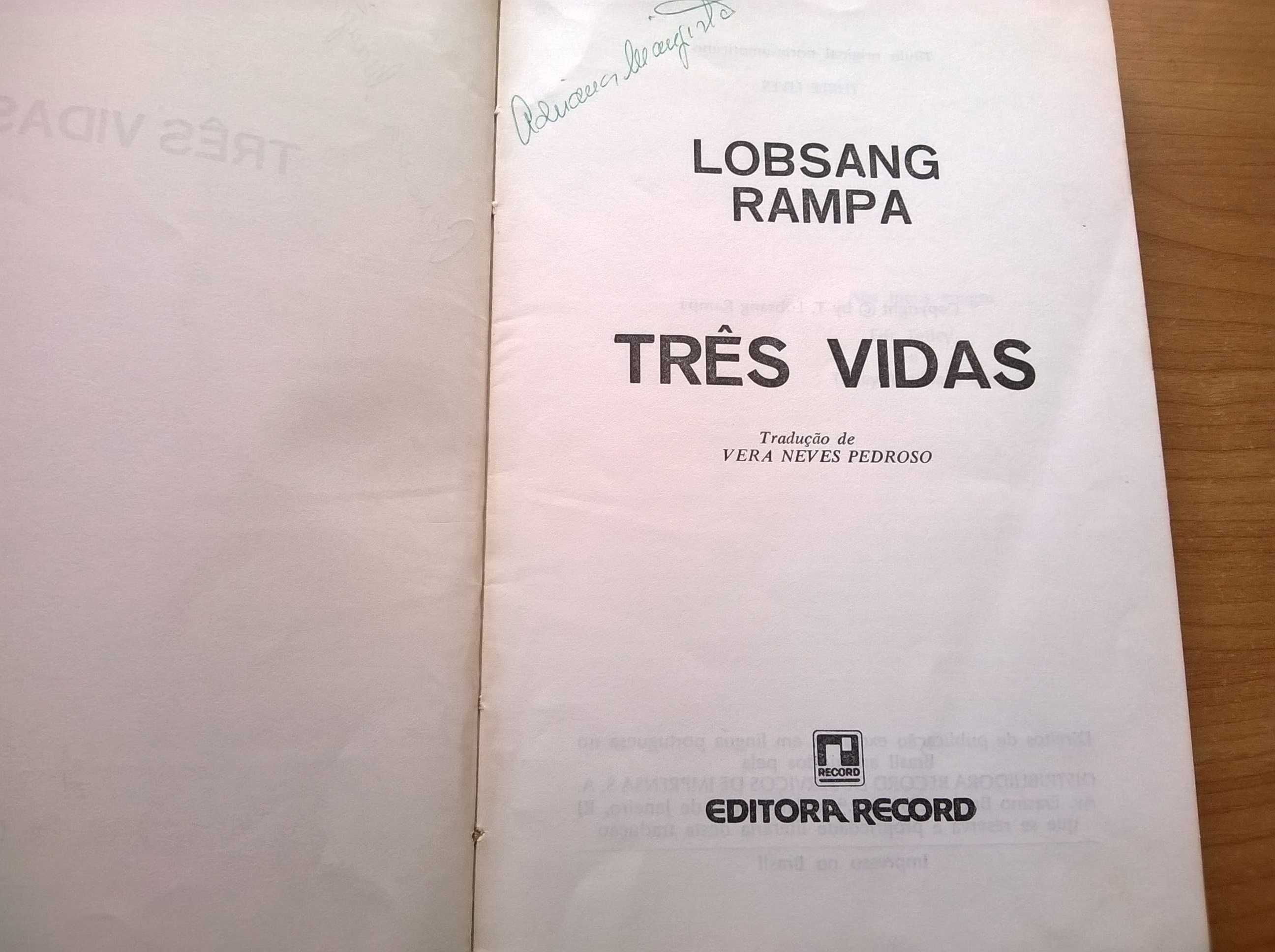 Três Vidas - Lobsang Rampa