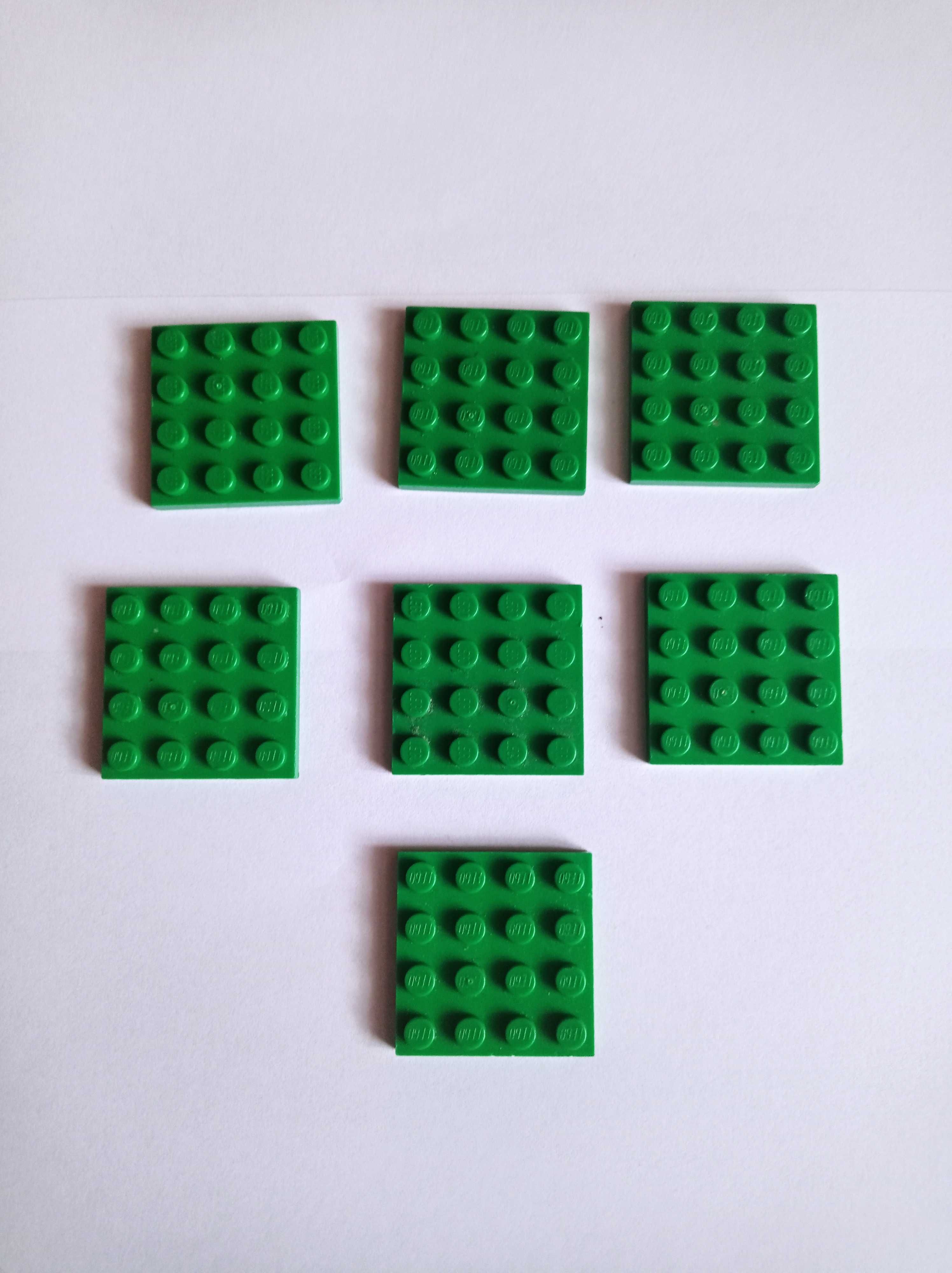 Klocki Lego, płytka 4x4 (3031), kolor zielony