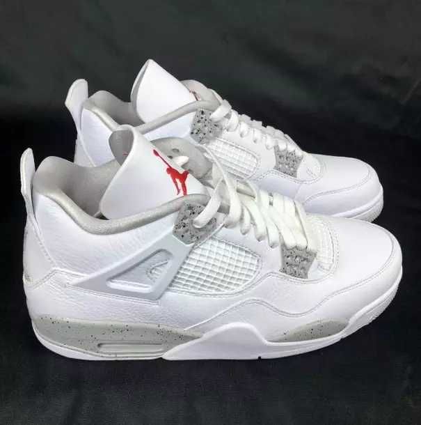 Nowe buty Nike_Jordan4_Retro_White_Oreo_Moda R.42
