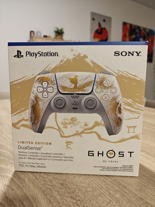 Comand DualSense PS5 Ghost of Yotei Gold Limited Edition