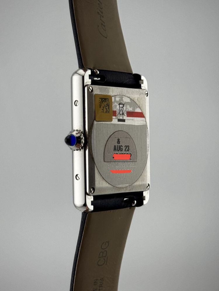 -6k WYPRZEDAŻ! FVAT FULLSET Diamentowany Cartier Tank red.W4TA0017