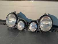 Lampy Przód Przednie Xenon Kompletne Mercedes E-Klasa W210 Lift ORG EU
