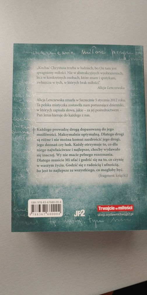 Alicjia Lenczewska Świadectwo i Pouczenie