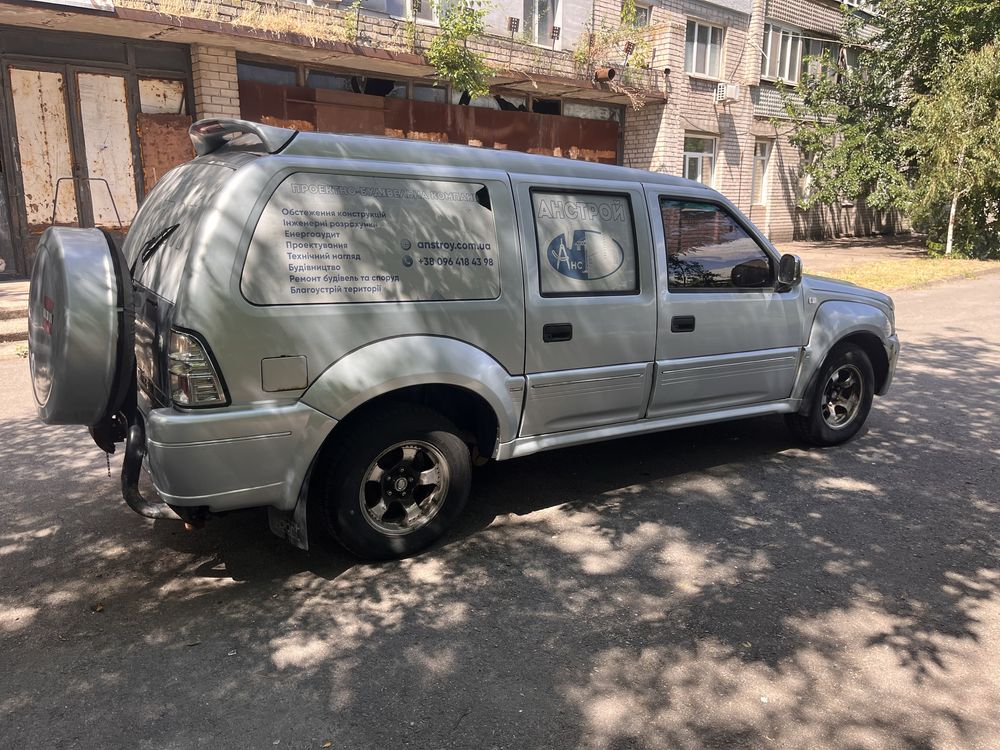 Дизель рама Isuzu 2.8 литра  7 мест  ПЕРЕОФОРМЛЕНИЕ