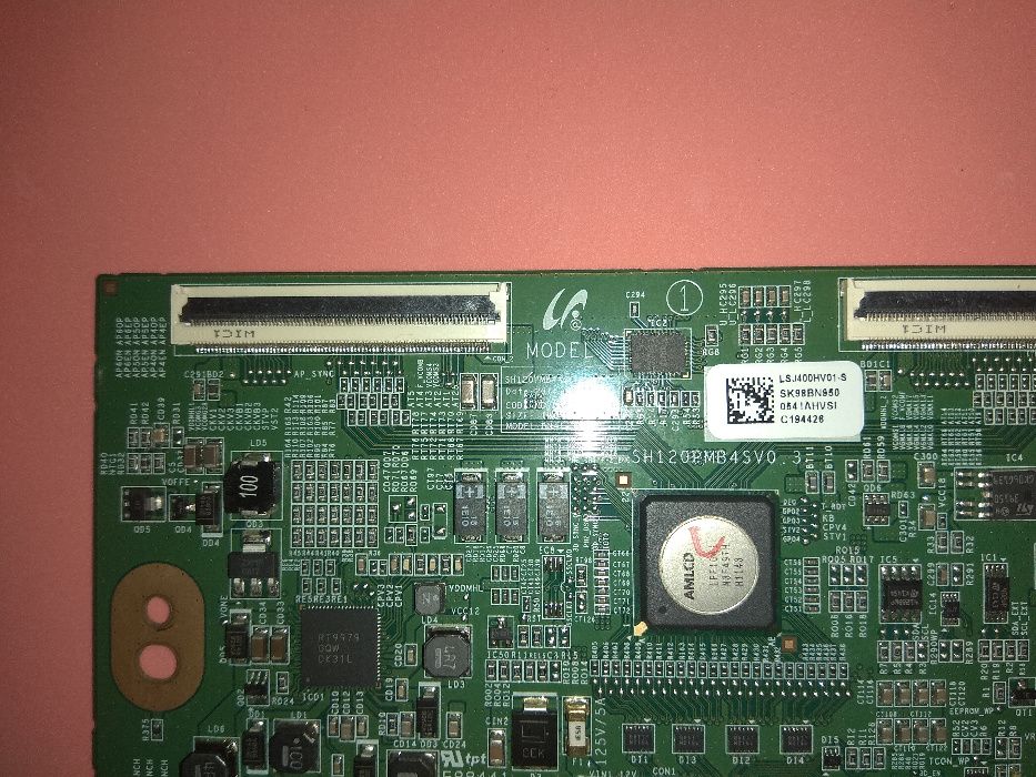 SAMSUNG UE40D6530 UE40D6510 t con board