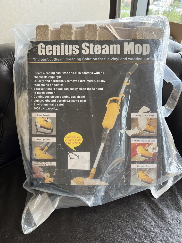 OKAZJA! Najlepszy mop parowy na rynku! Genius Steam Mop z Australii!