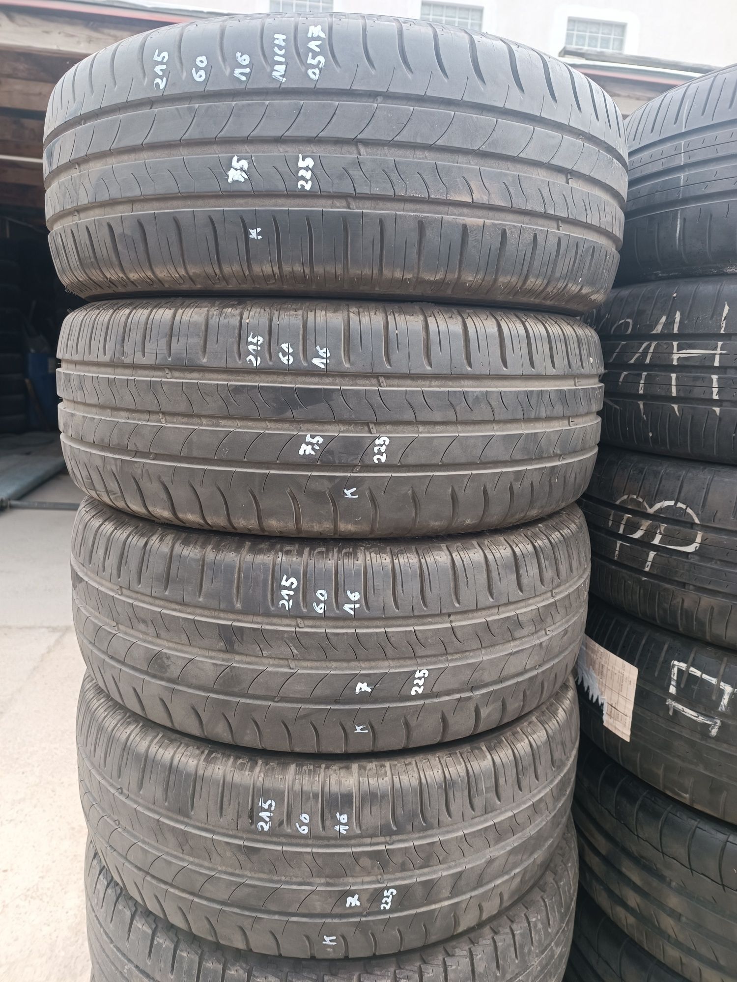 4X opony letnie Michelin 215/60/16