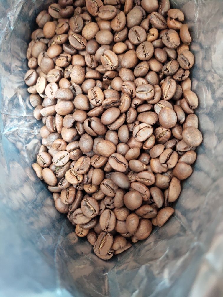 Кофе, Кава в зернах свежей обжарки Люкс опт, розница 1кг