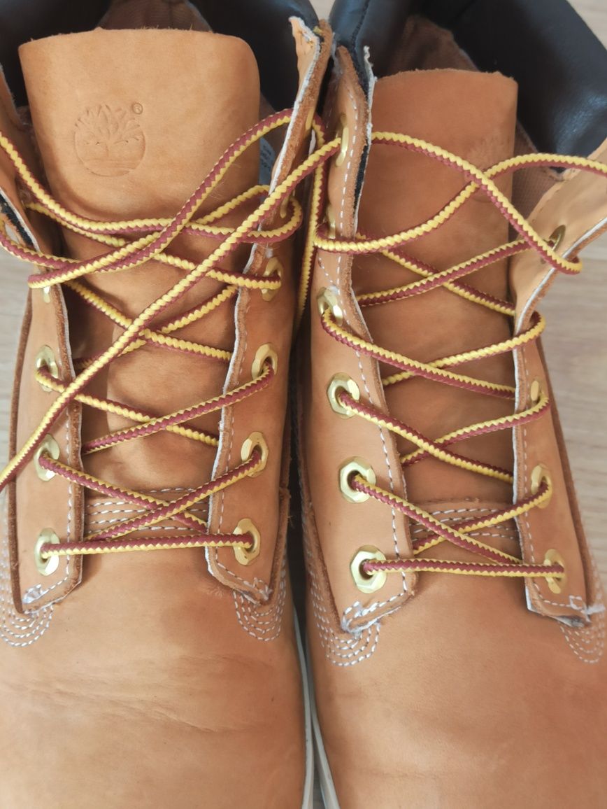 Timberland trapery 38,5 skóra jesien wiosna