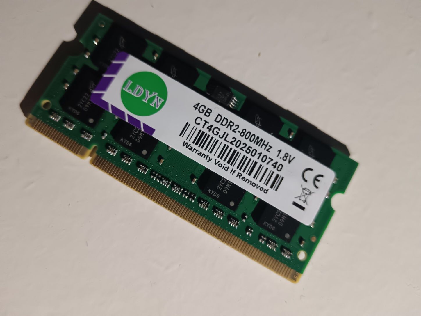 Memória DDR2 4GB 800mhz