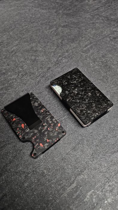 Porta cartões ( carbono e carbono forjado)