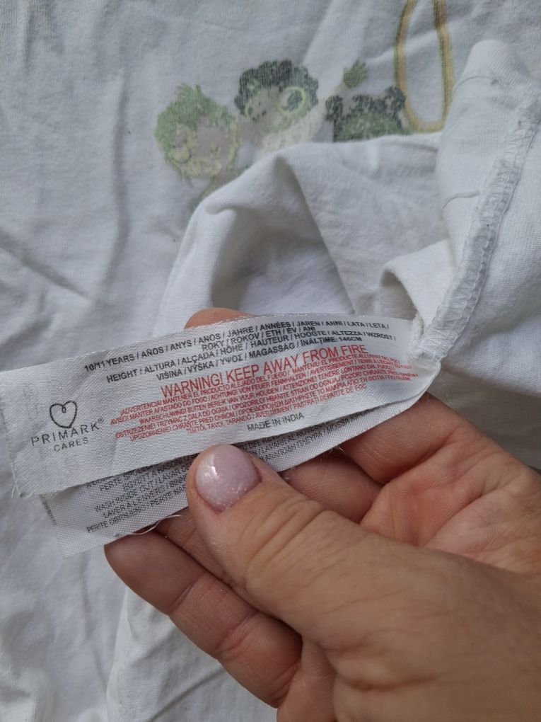 Primark piżama dla dziewczynki roz 10_11 lat 140_146 cm