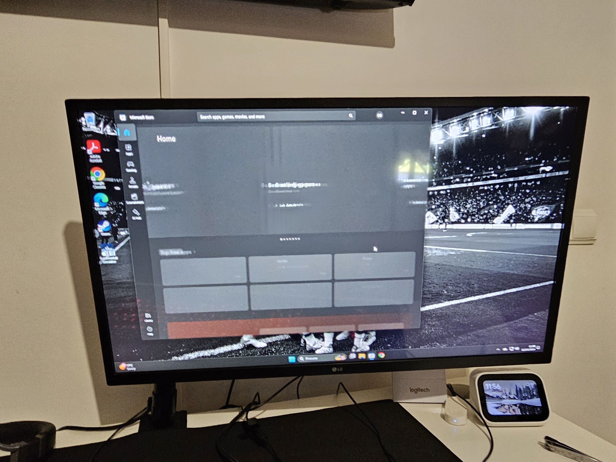 Vendo monitor LG 32 ML 600 suporte Mesa Oferta