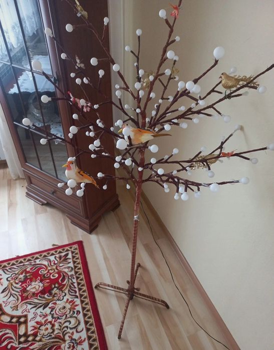 Lampa stojąca drzewko 1,5 m, jak nowe