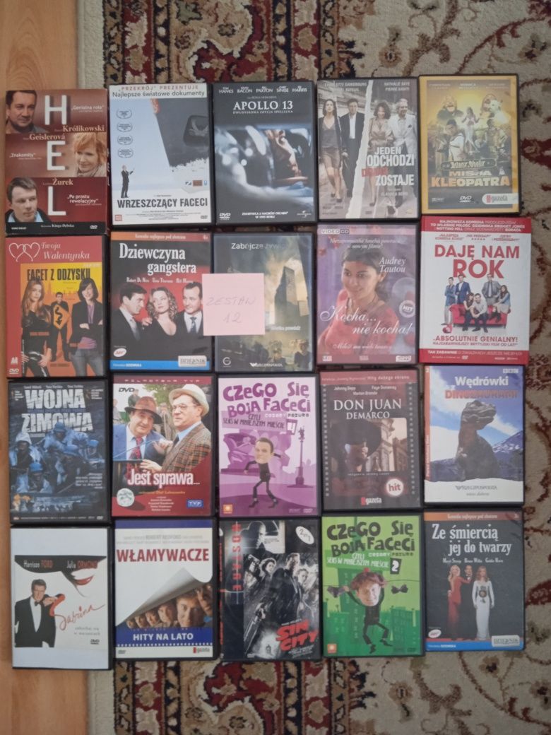 DVD zestaw filmy .
