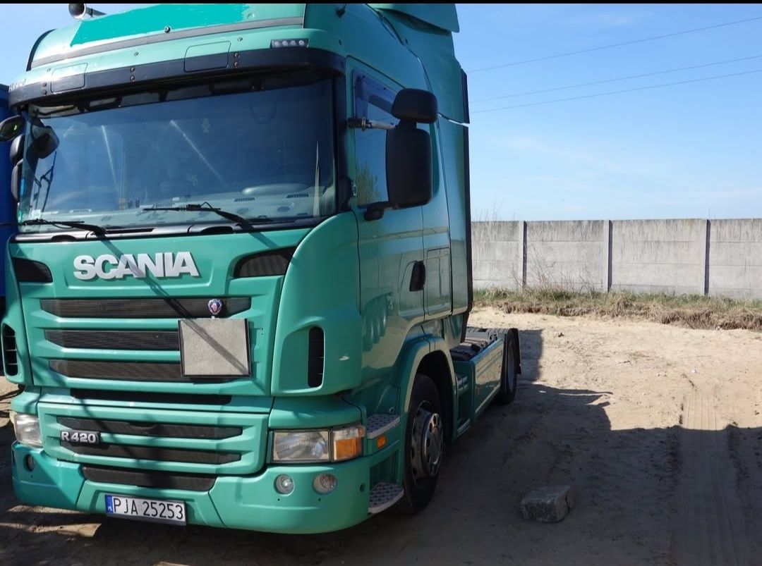 Scania R420 MEGA 2012-Automat-Dwa zbiorniki-Klimatyzacja postojowa