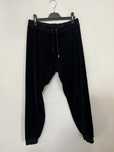 Czarne damskie joggersy/spodnie sportowe Juicy Couture