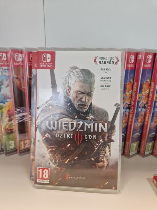 Wiedzmin 3 dziki gon PL nintendo switch
