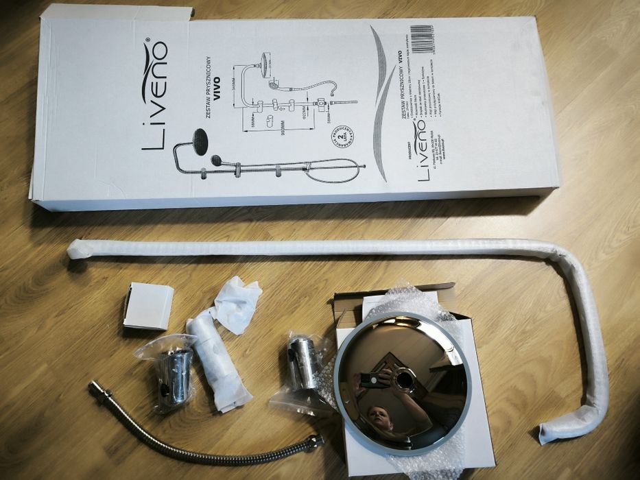 Deszczownica Liveno nowa, bez prysznica