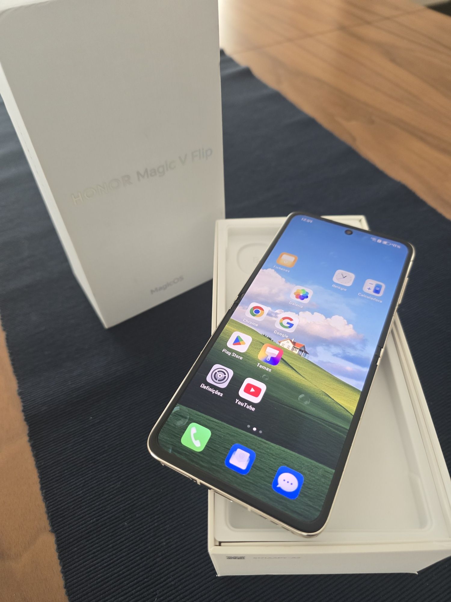 Honor Magic V Flip 5G 12GB/256GB NOVO. Troca/retoma. Garantia, caixa,