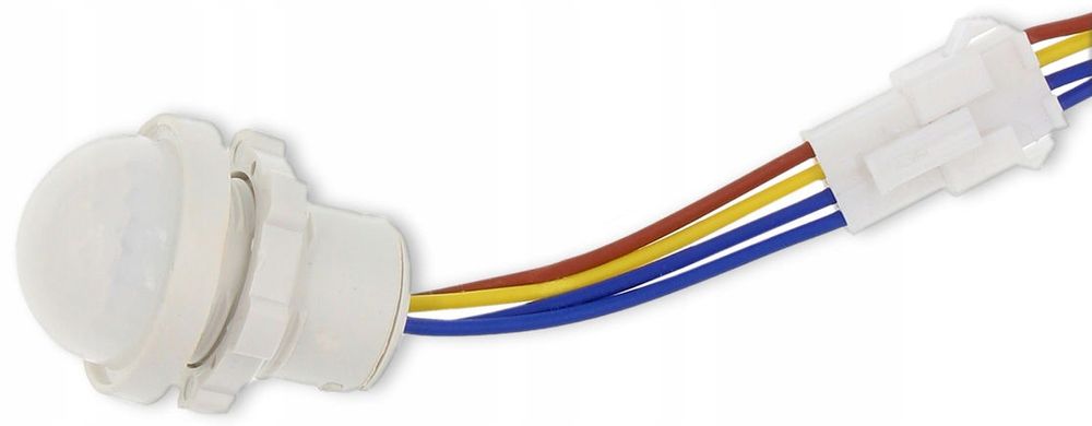 Czujnik Ruchu Sensor Sonda PIR 230V 20mm LED