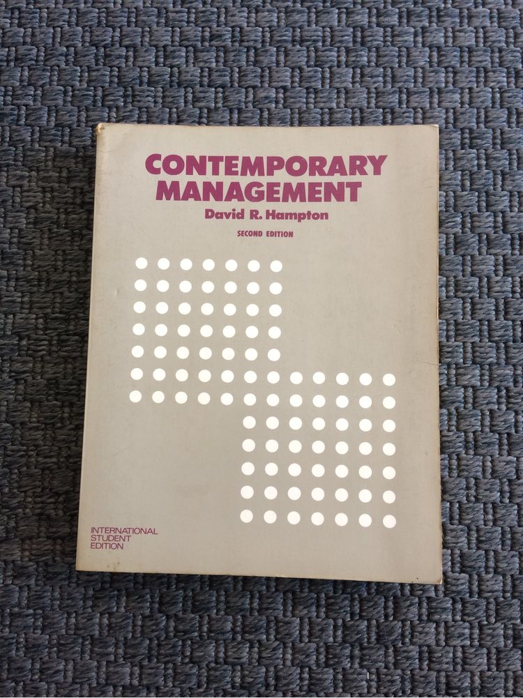 Contemporary Management