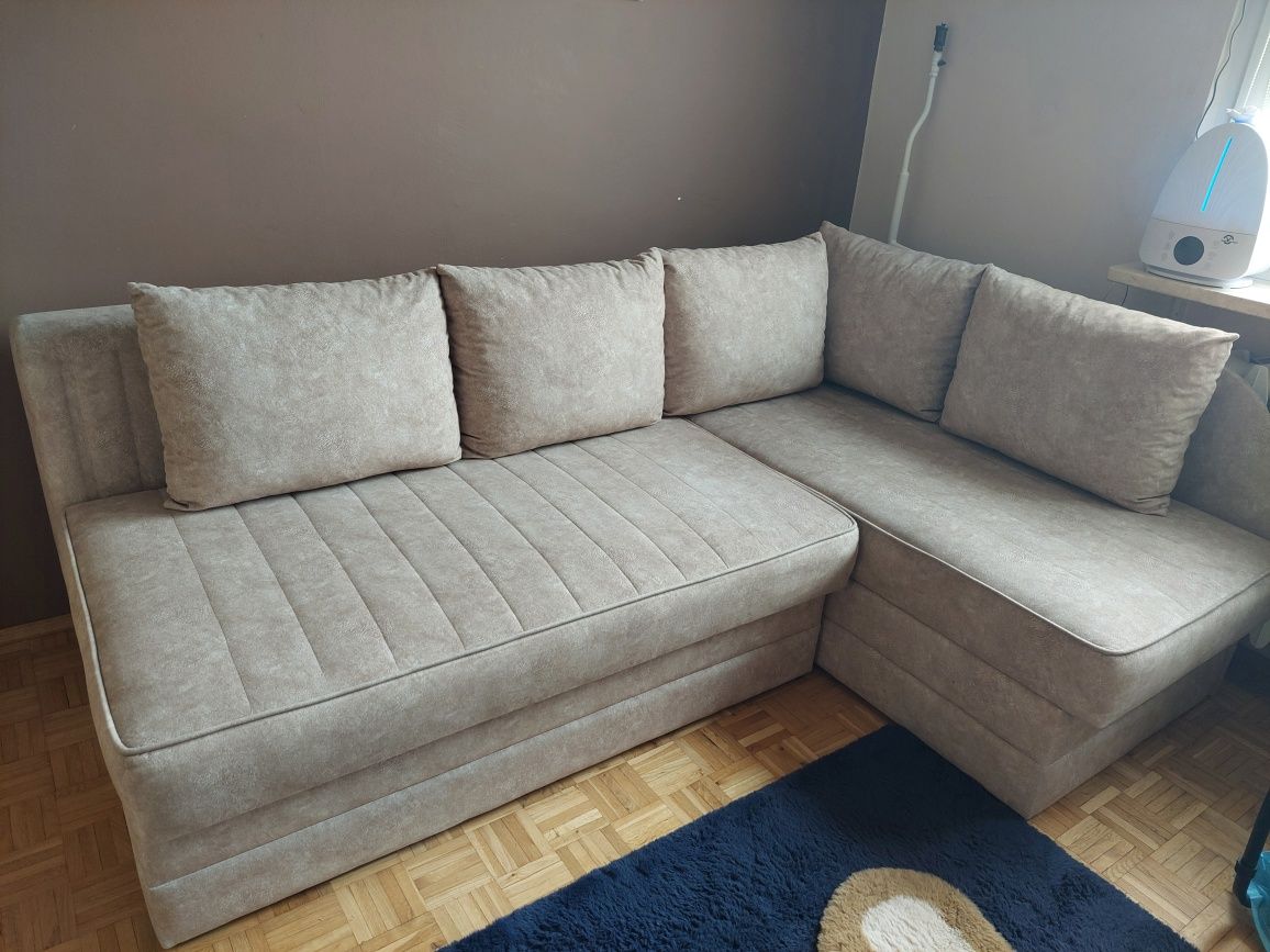 Narożnik z funkcją spania
