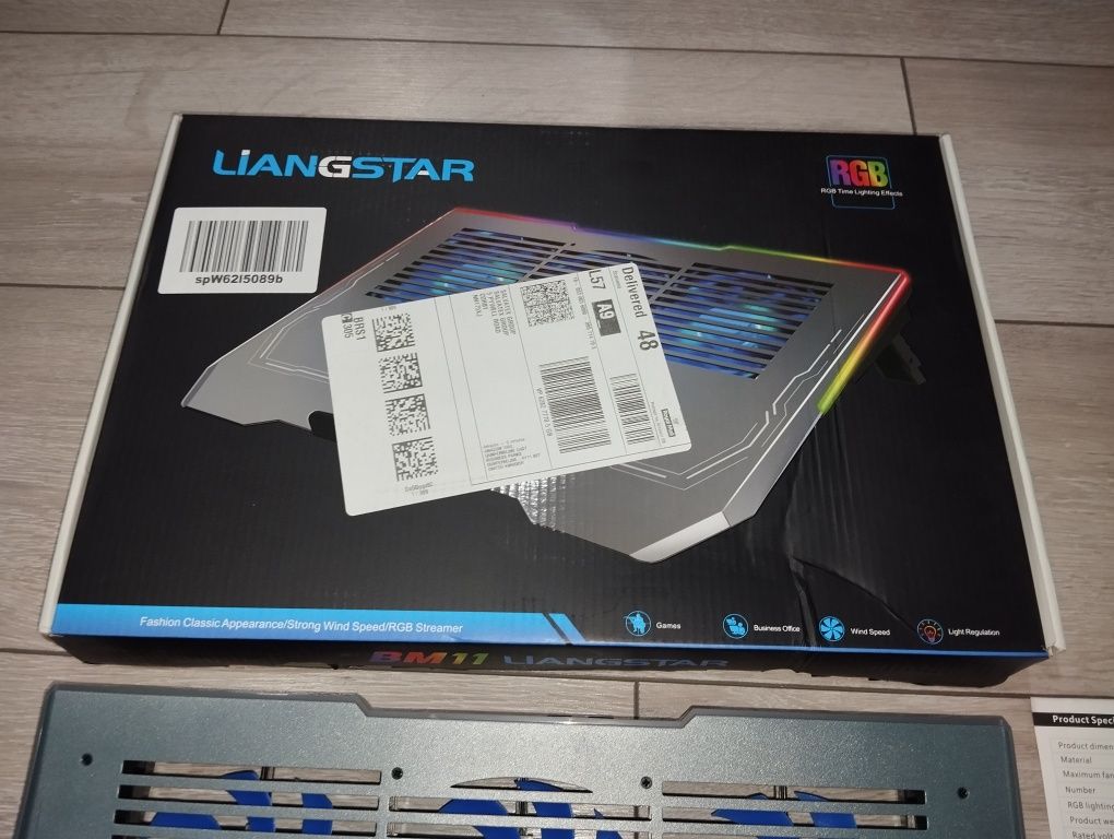 Podstawka pod laptopa RGB