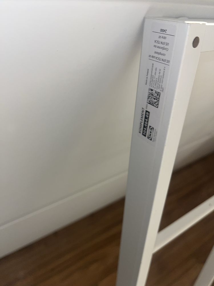 Komplement wieszak pax ikea szafa