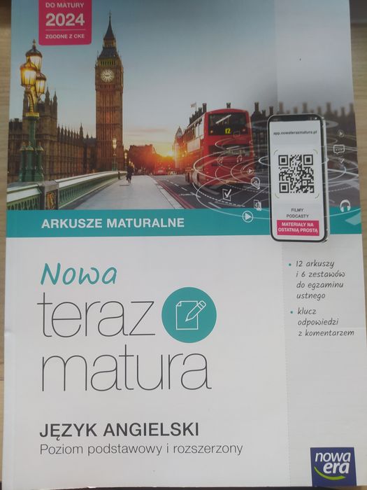 Nowa teraz matura arkusze maturalne jęz. angielski, rep. historia
