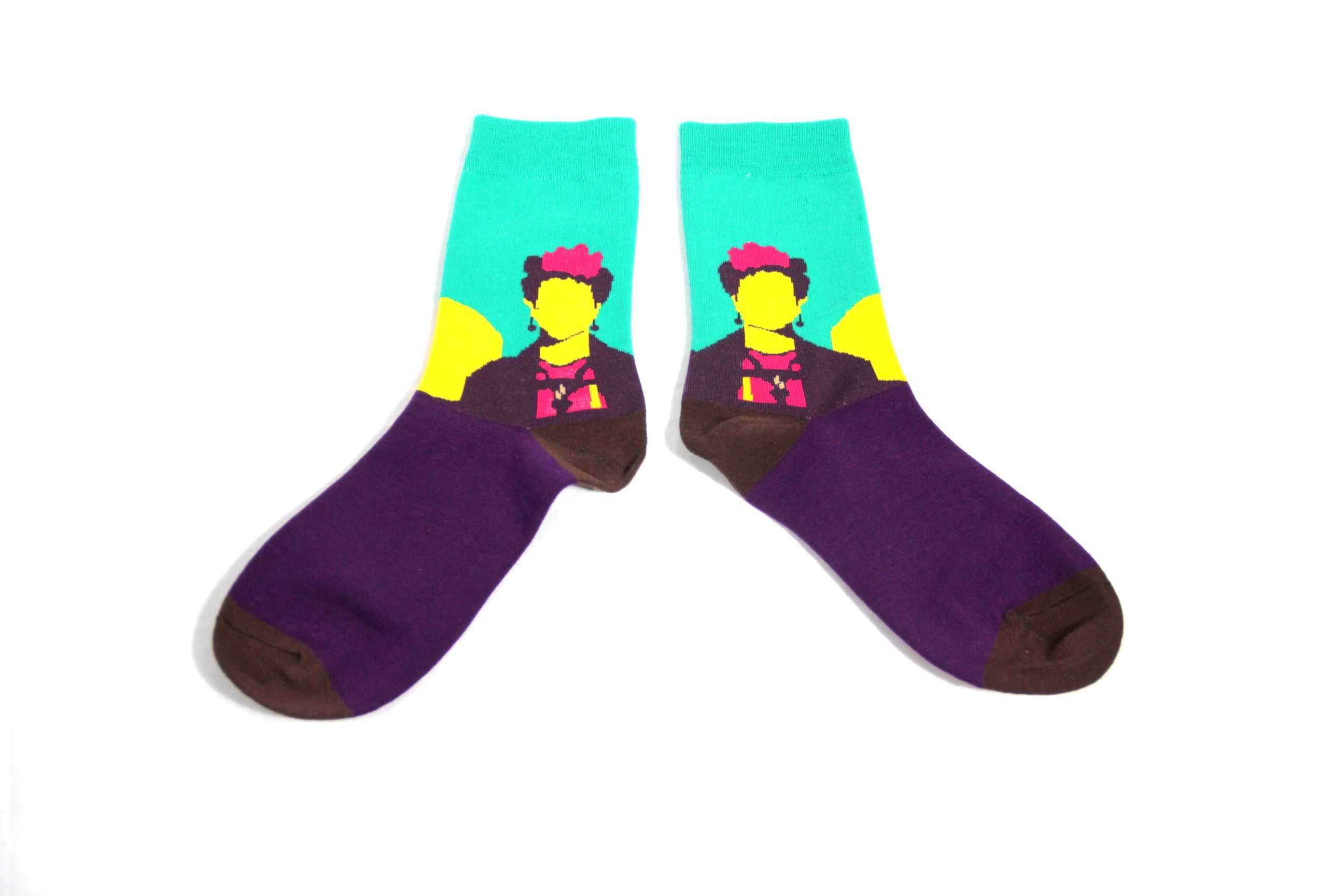 NOWE Skarpetki Frida Kahlo obrazy, śmieszne, crazy socks