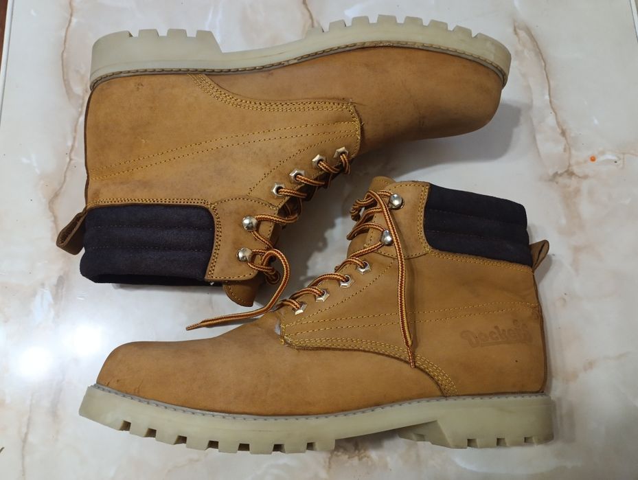 Идеальные Зимние Ботинки Dockers 45p Германия Нубук Термо МегаТеплые