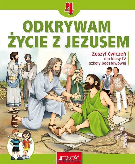 |NOWA| Odkrywam życie z Jezusem klasa 4 Ćwiczenia + Podręcznik JEDNOŚĆ