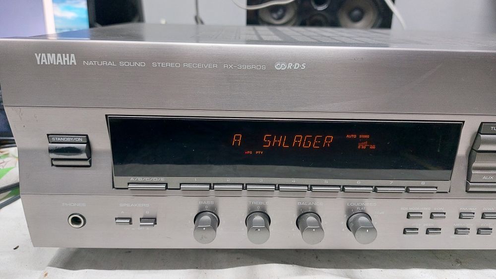 Yamaha rx 396 стерересивер. підсилювач