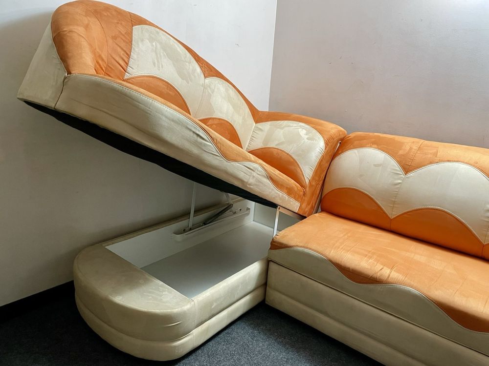 Стильний кутовий диван "Бест" Алекс Меблі ПРЕМІУМ якості! Кут НЕ міняє